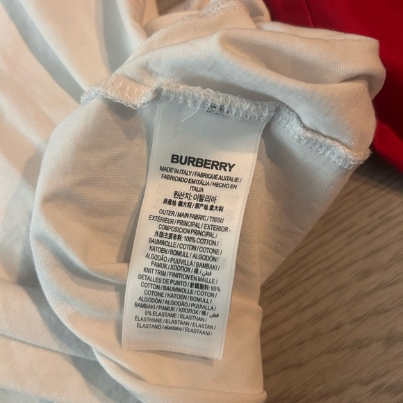 Burberry Rory Monogram Motif Long Sleeve Shirt Size XS - Picture 5 of 6